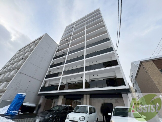 建物外観　札幌市中央区大通西１５丁目「仮）ジラフ大通西１５プレミア」