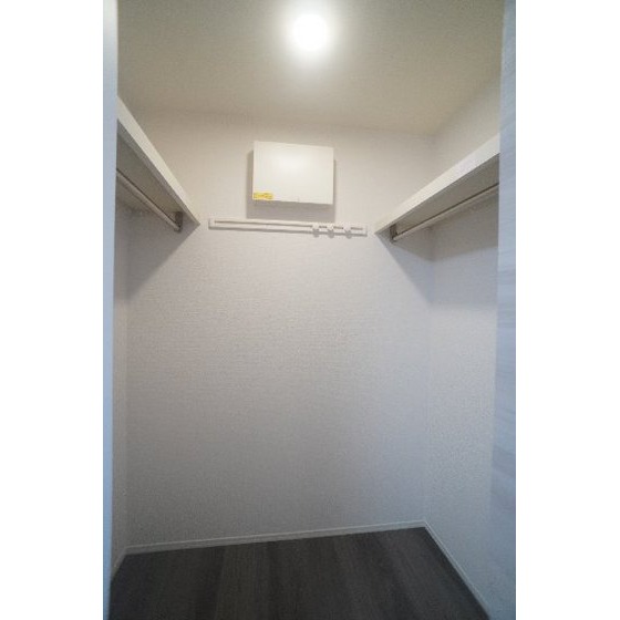 収納　ウォークインクローゼット