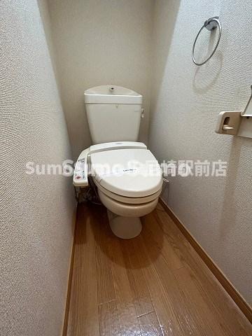 トイレ　ゆったりとした空間のトイレです