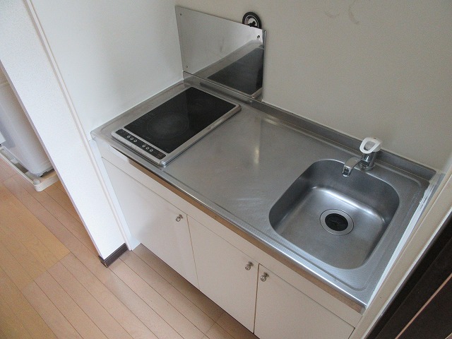 キッチン　電気コンロ　2口