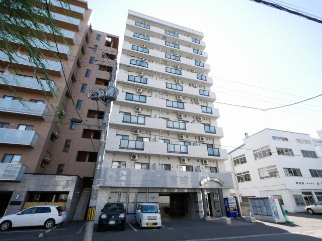 建物外観　☆物件名【サンライトシティ豊平】とお伝え下さい！