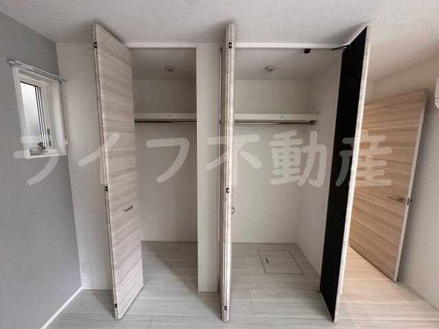 収納　ちょっとした収納スペースも充実しています