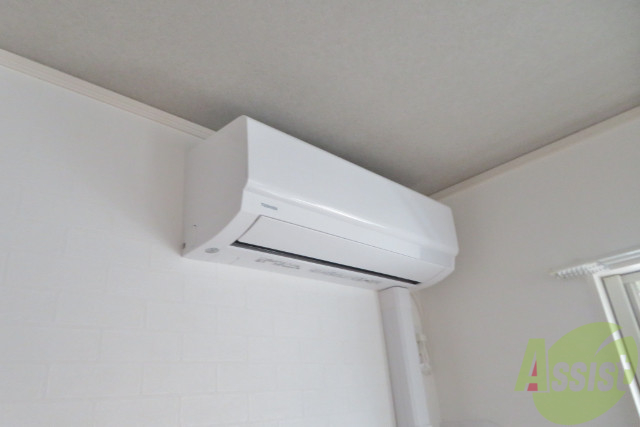 その他設備　エアコンが付いているので夏も冬も快適ですね～