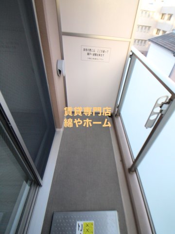 バルコニー　バルコニーがあります