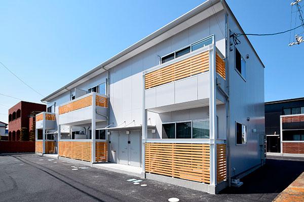 建物外観　ピース・ドエル B棟