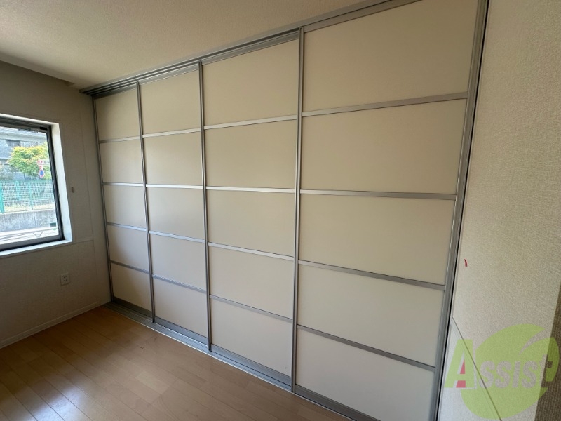 収納　ここに収納があります。収納があると部屋が広く使えます。