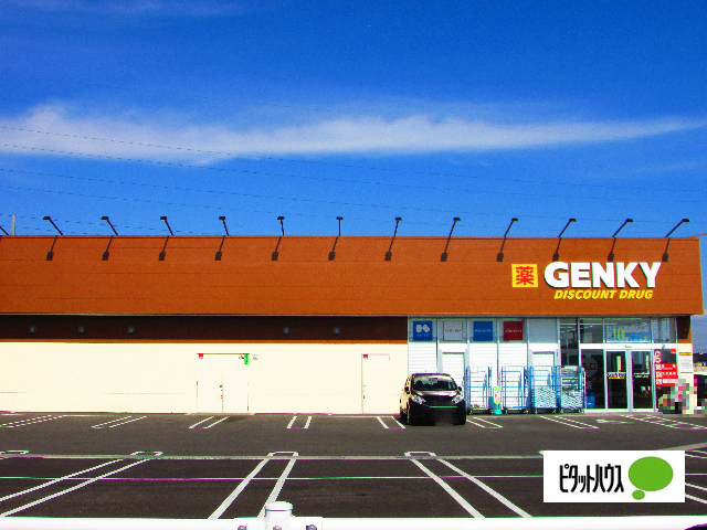 ドラックストア　ゲンキー上尻毛八幡店（ドラッグストア）まで492m