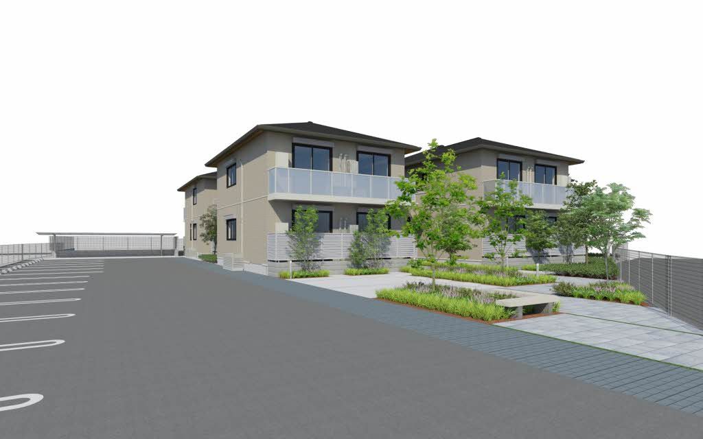 建物外観　完成予想図