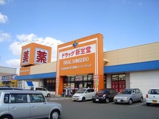 ドラックストア　ドラッグ新生堂永犬丸店（ドラッグストア）まで732m