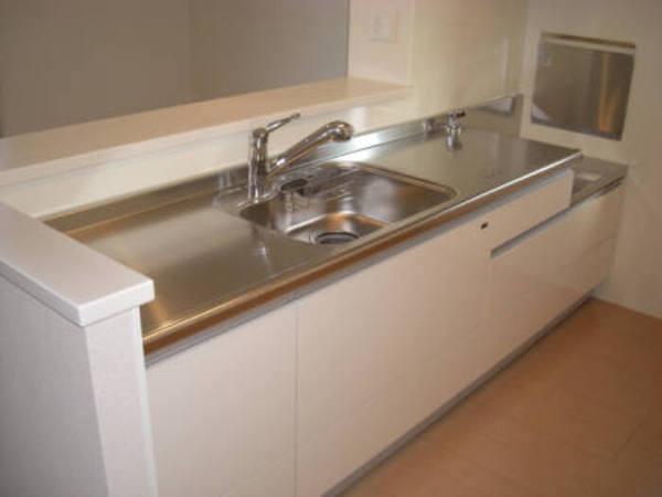 キッチン　ガスコンロ設置可！