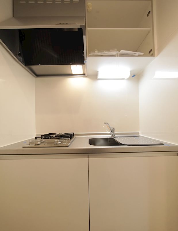 キッチン　システムキッチン（ガス2口コンロ）