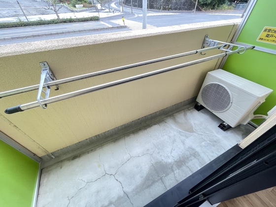 バルコニー　※別部屋の写真です
