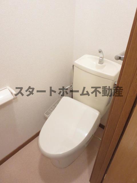 トイレ　ゆったりとした空間のトイレです