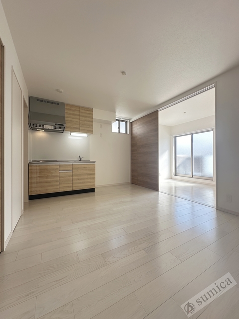 居室・リビング　全戸角部屋設計となります。