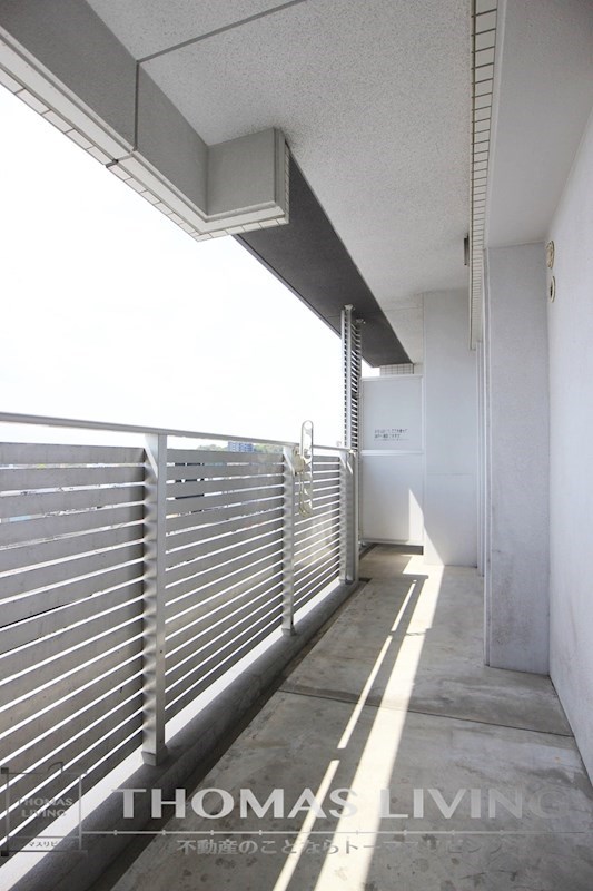 バルコニー　日当たり良好です。