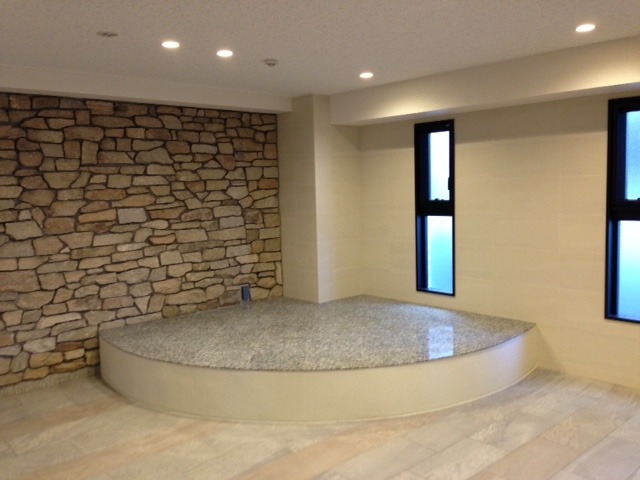 ロビー　ゆったりしたエントランス