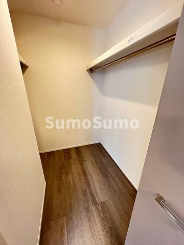 収納　大きなスペースがあり、収納には困りません