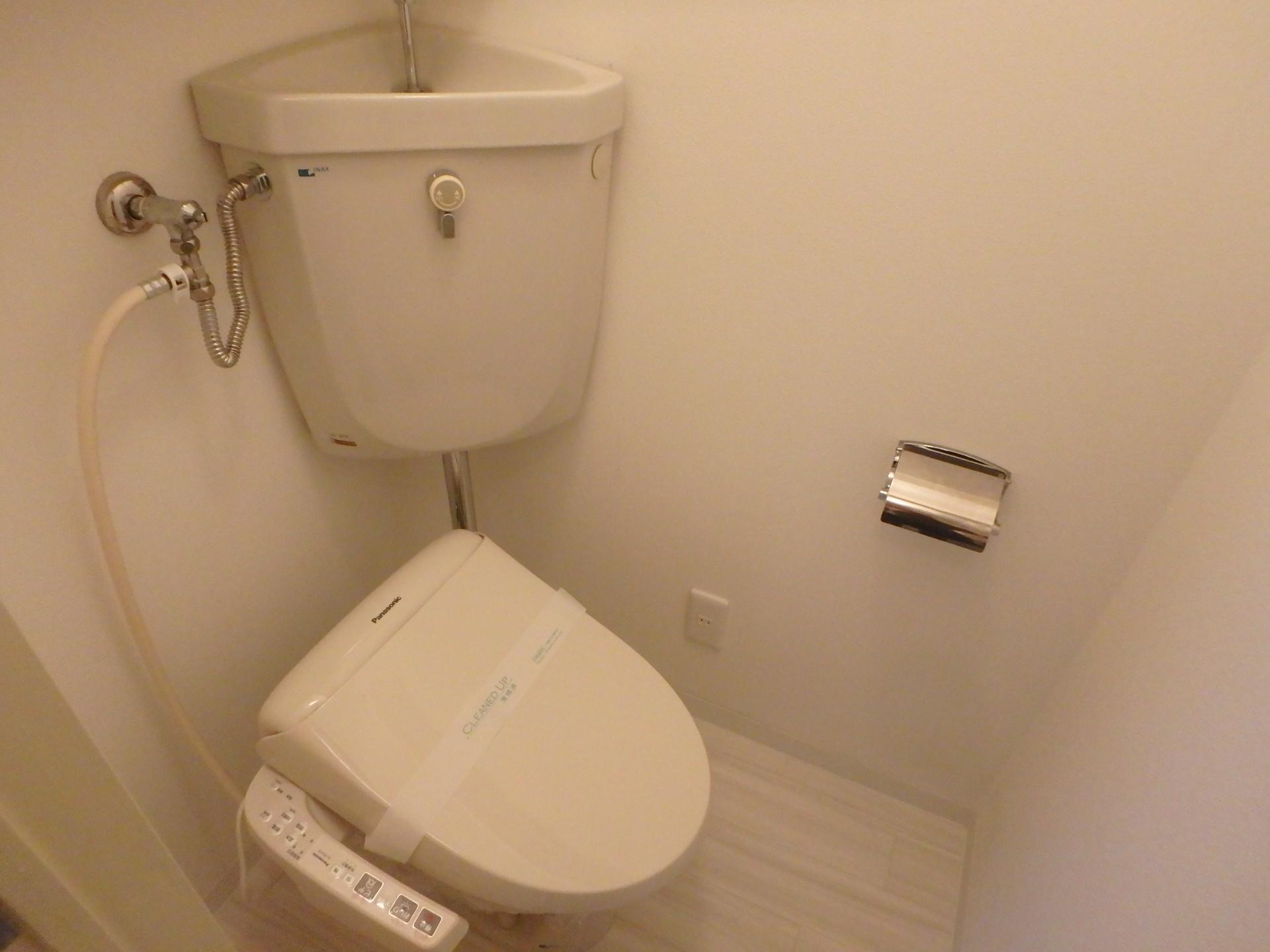 トイレ　ウォシュレット付きのトイレです