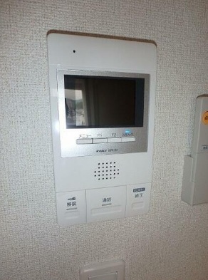 セキュリティ　テレビモニター付きインターホンです！