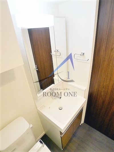 洗面設備　洗面台です。