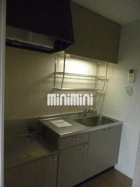 キッチン　２口コンロ置けます