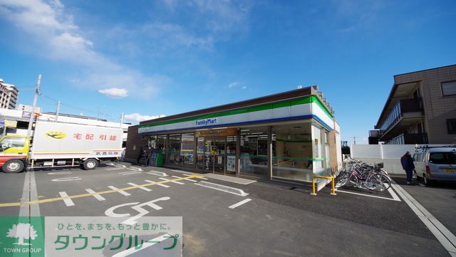 コンビニ　ファミリーマート朝霞東弁財店（コンビニ）まで350m