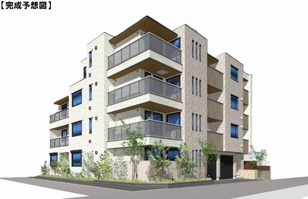 建物外観　積水ハウス施工の賃貸住宅『シャーメゾン』～ケーズコート下目…