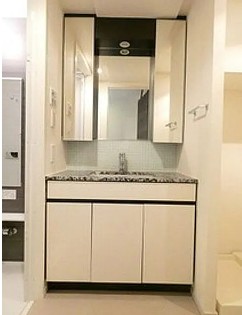 洗面設備　別タイプ部屋　参考写真です