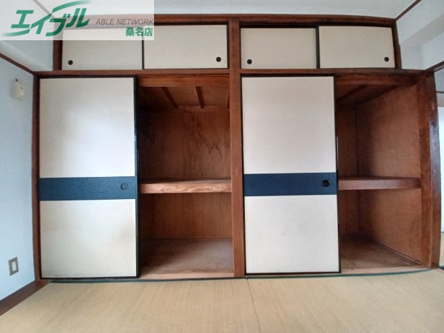 収納　同タイプ部屋写真です。