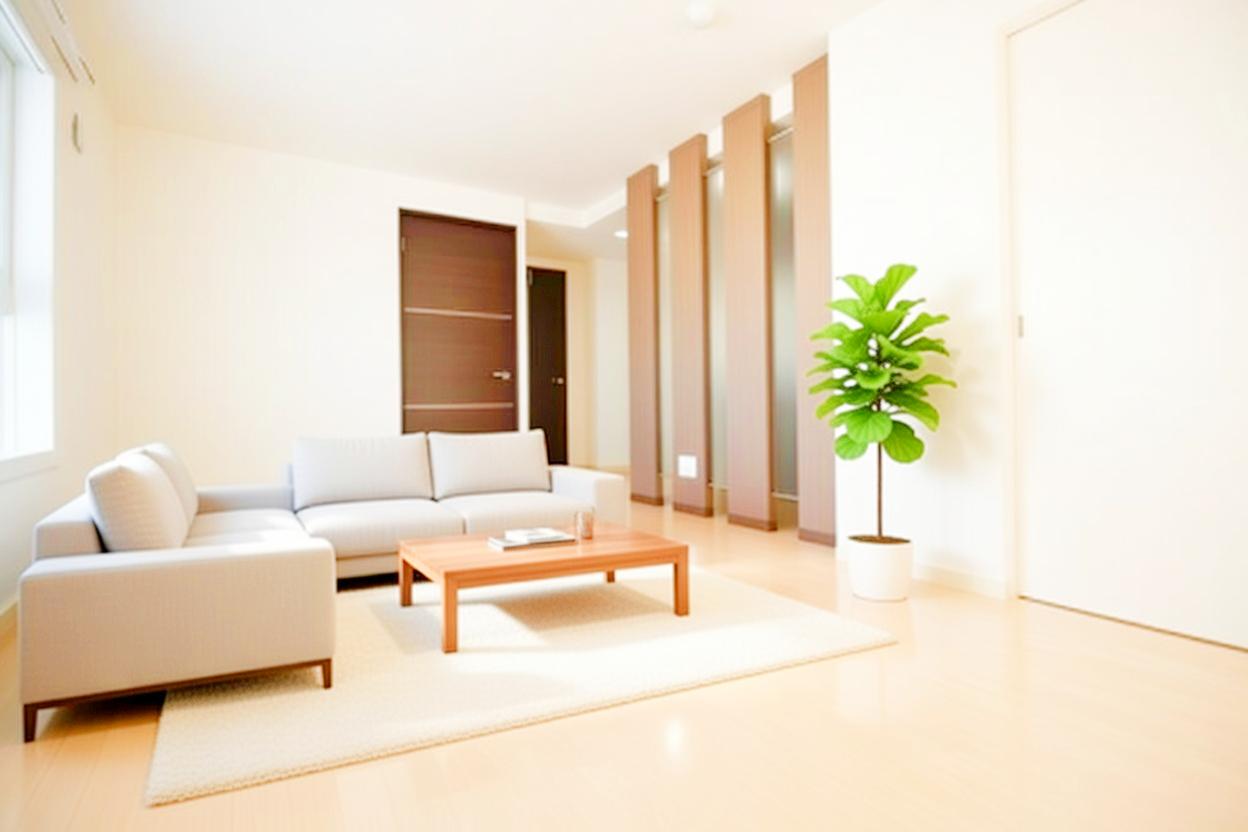 居室・リビング　画像内の家具等は、モデルルームまたはＣＧ合成の場合があります