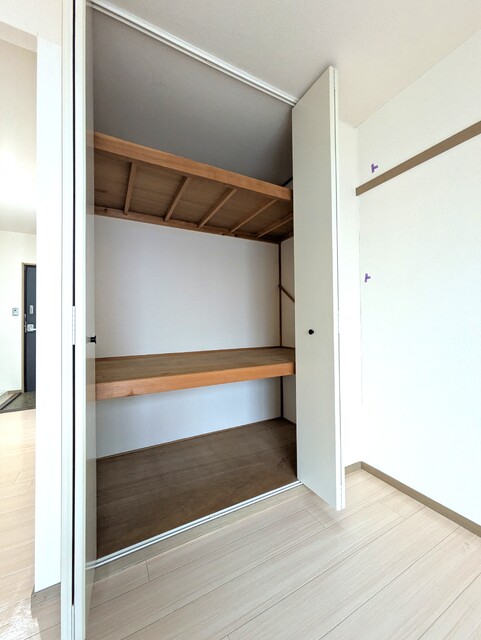 収納　洋室の収納です。