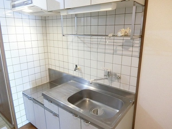 キッチン　ガスコンロ設置可！