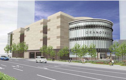 ショッピングセンター　GRANDTREE　MUSASHIKOSUGI（ショッピングセンター）まで851m