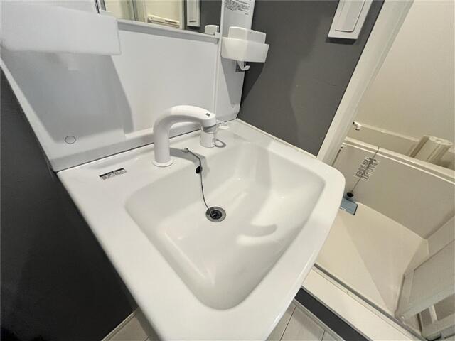 洗面設備　他号室　同施工参考写真