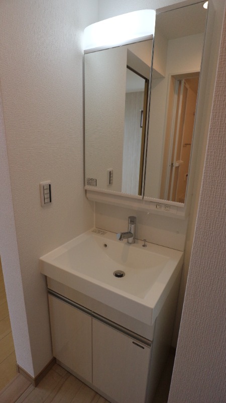 洗面設備　※同シリーズ物件モデルルームの写真です