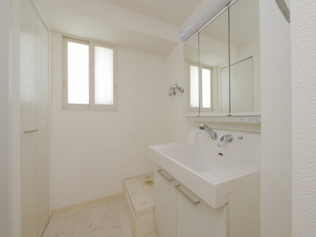 洗面設備　シャワードレッサー付きです！