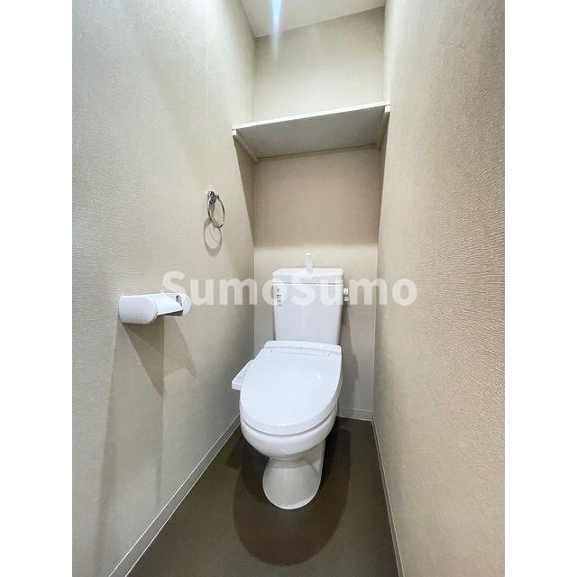 トイレ　ゆったりとした空間のトイレです