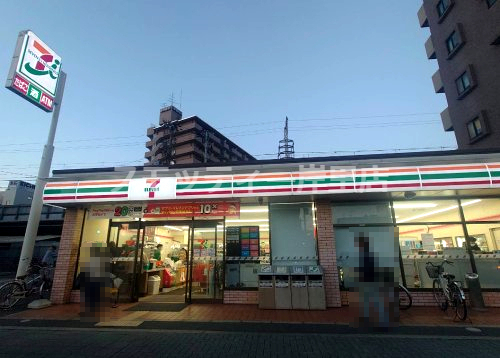 コンビニ　セブンイレブン 阿倍野高松店（コンビニ）まで533m