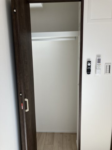 収納　収納のためのスペースです