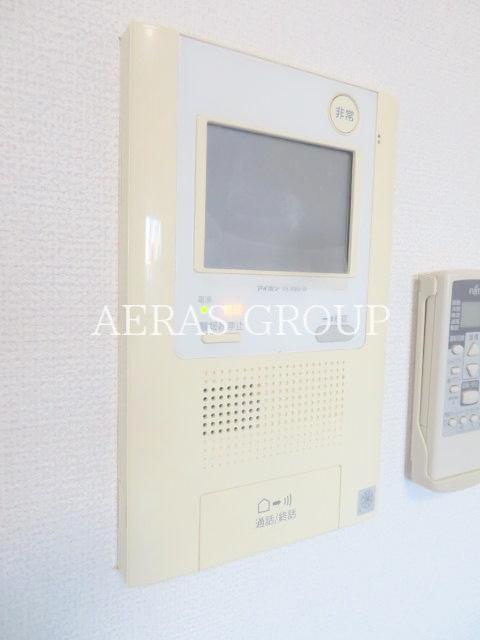 セキュリティ　モニター付きインターホン
