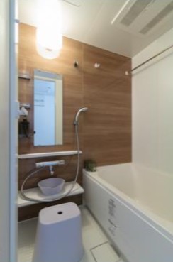 バス・シャワールーム　同タイプモデルルーム時のお写真です（調度品等は含まれません）