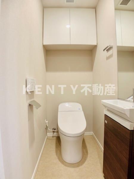 トイレ　ゆったりとした空間のトイレです