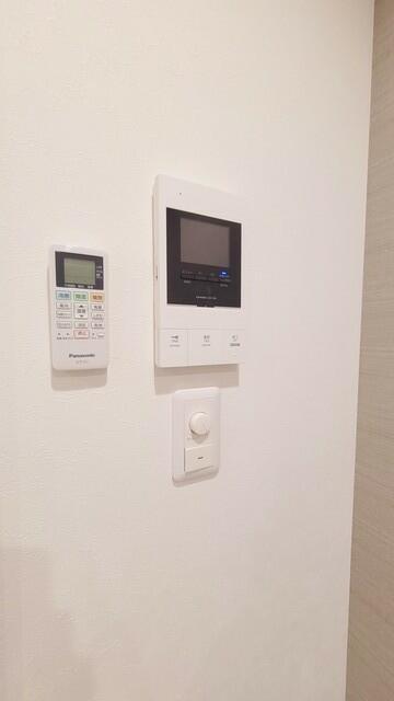 セキュリティ　モニター付きインターホンです