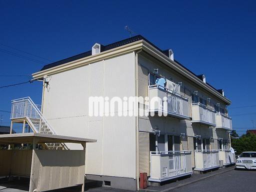 建物外観　かわいい感じの外観ですね。