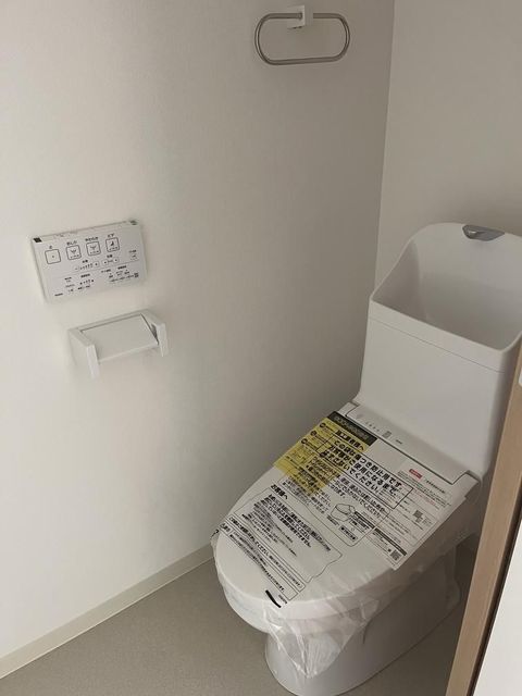 トイレ　【トイレ】新築時の写真