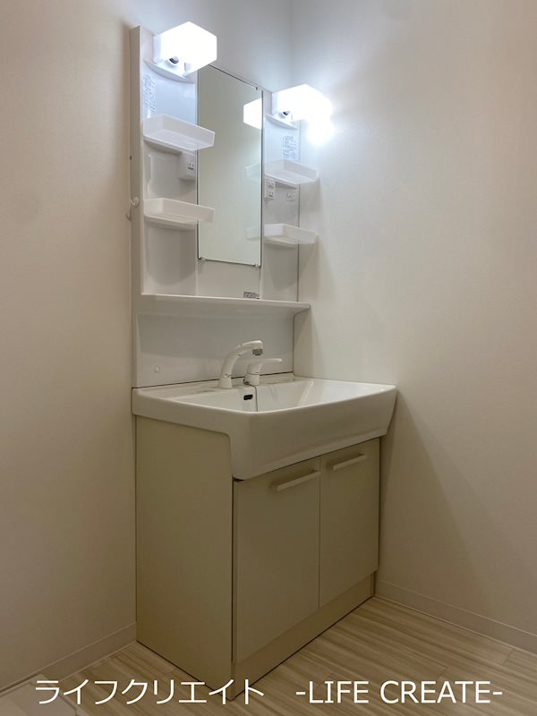 洗面設備　写真は206号室