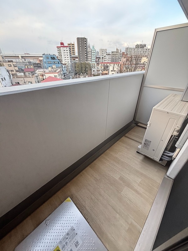 バルコニー　※写真605号室コピー