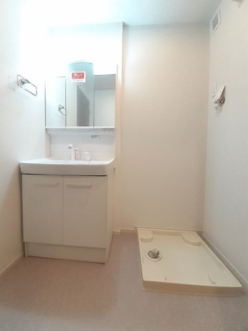 洗面設備　洗面所です