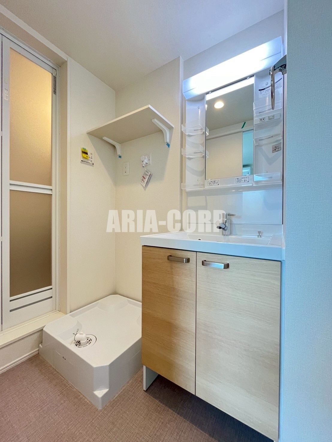 洗面設備　ゆったりとした洗面所です♪