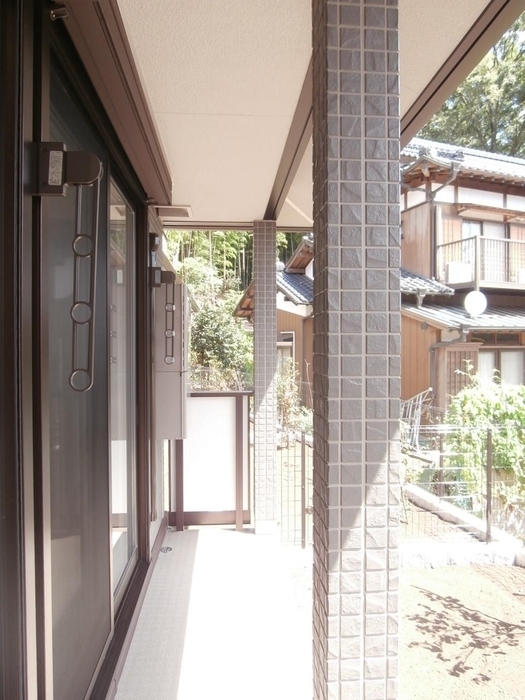 セキュリティ　敷地内ごみ置き場です